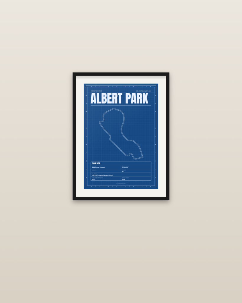 Albert Park Circuit Print