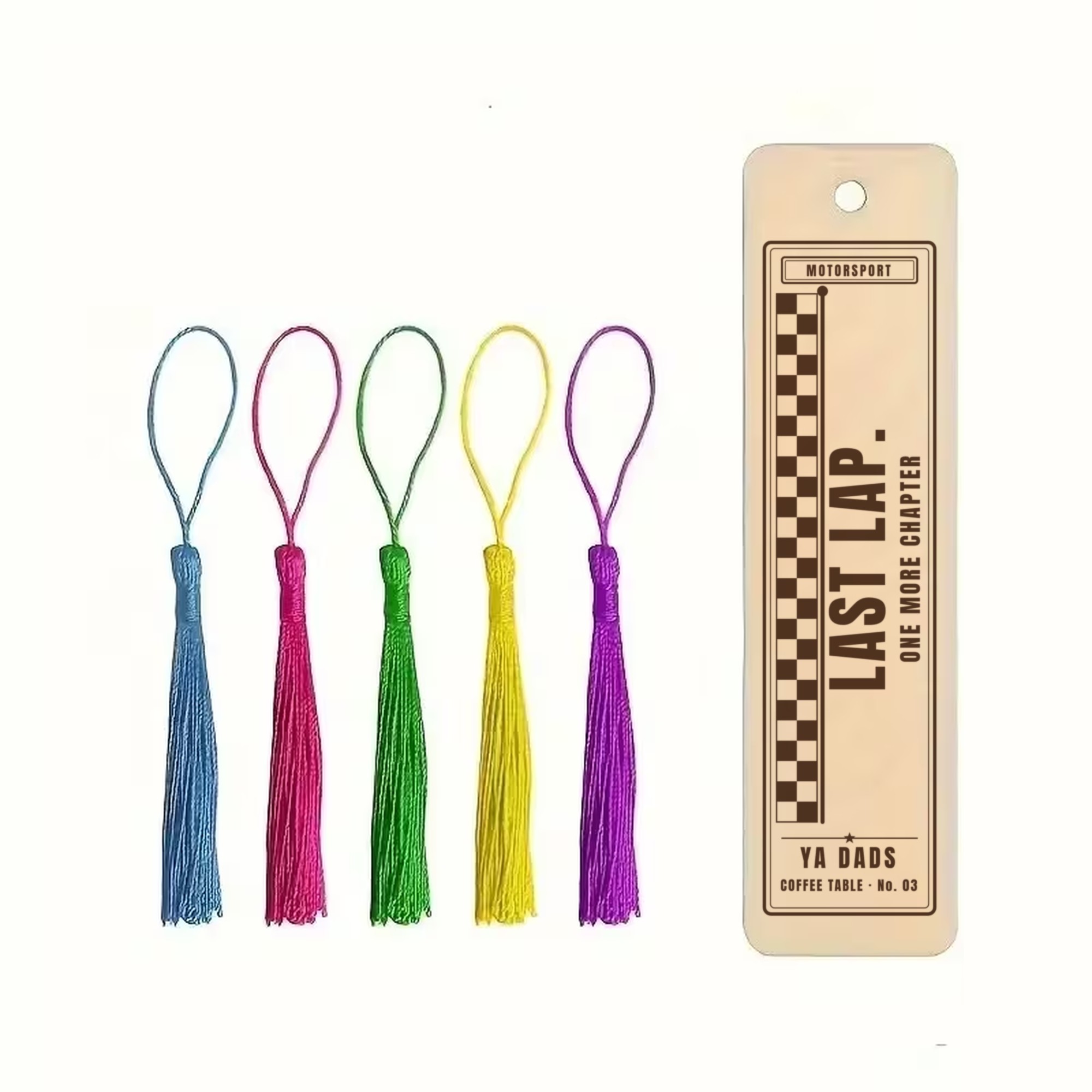 Chequered Strip Bookmark