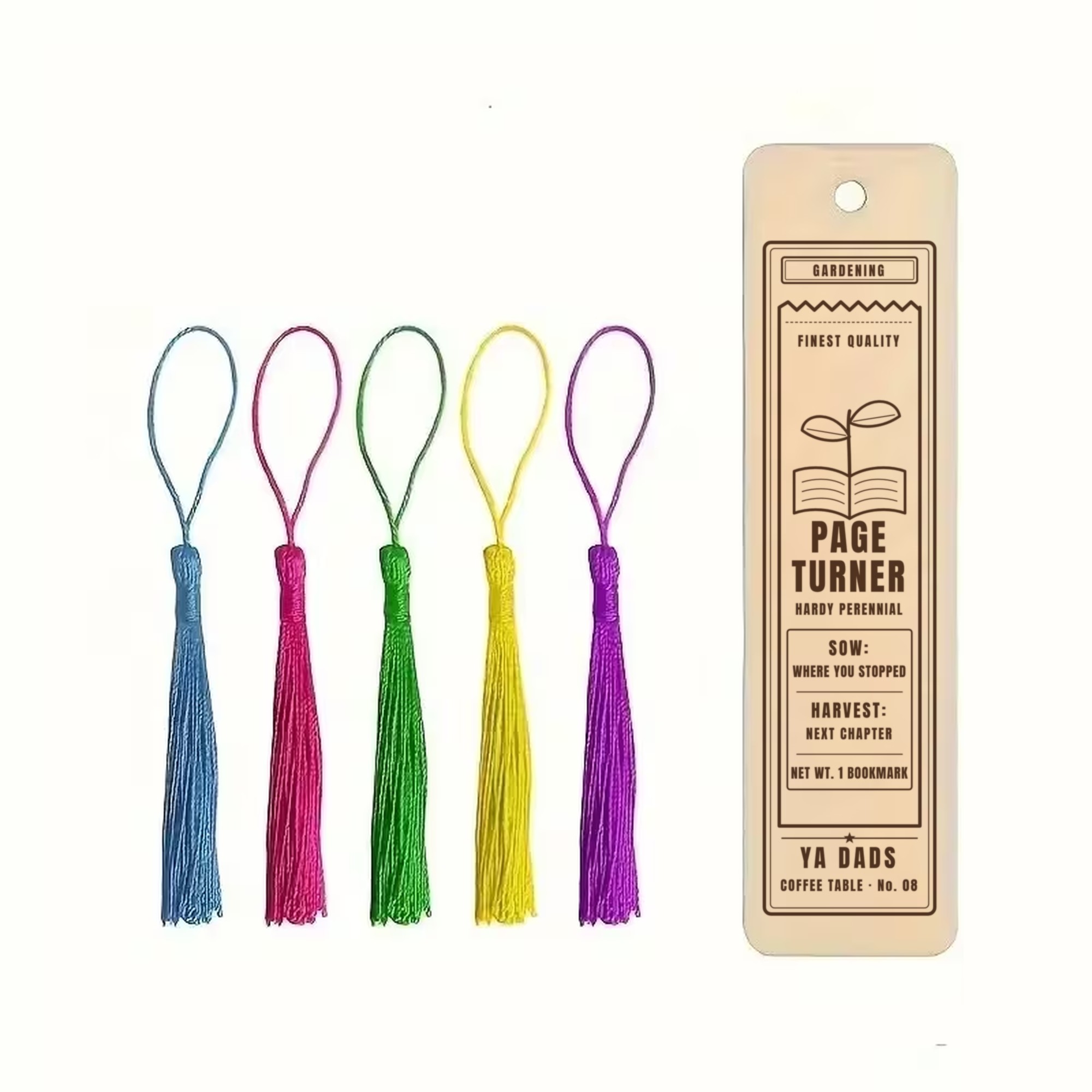 Seed Packet Bookmark