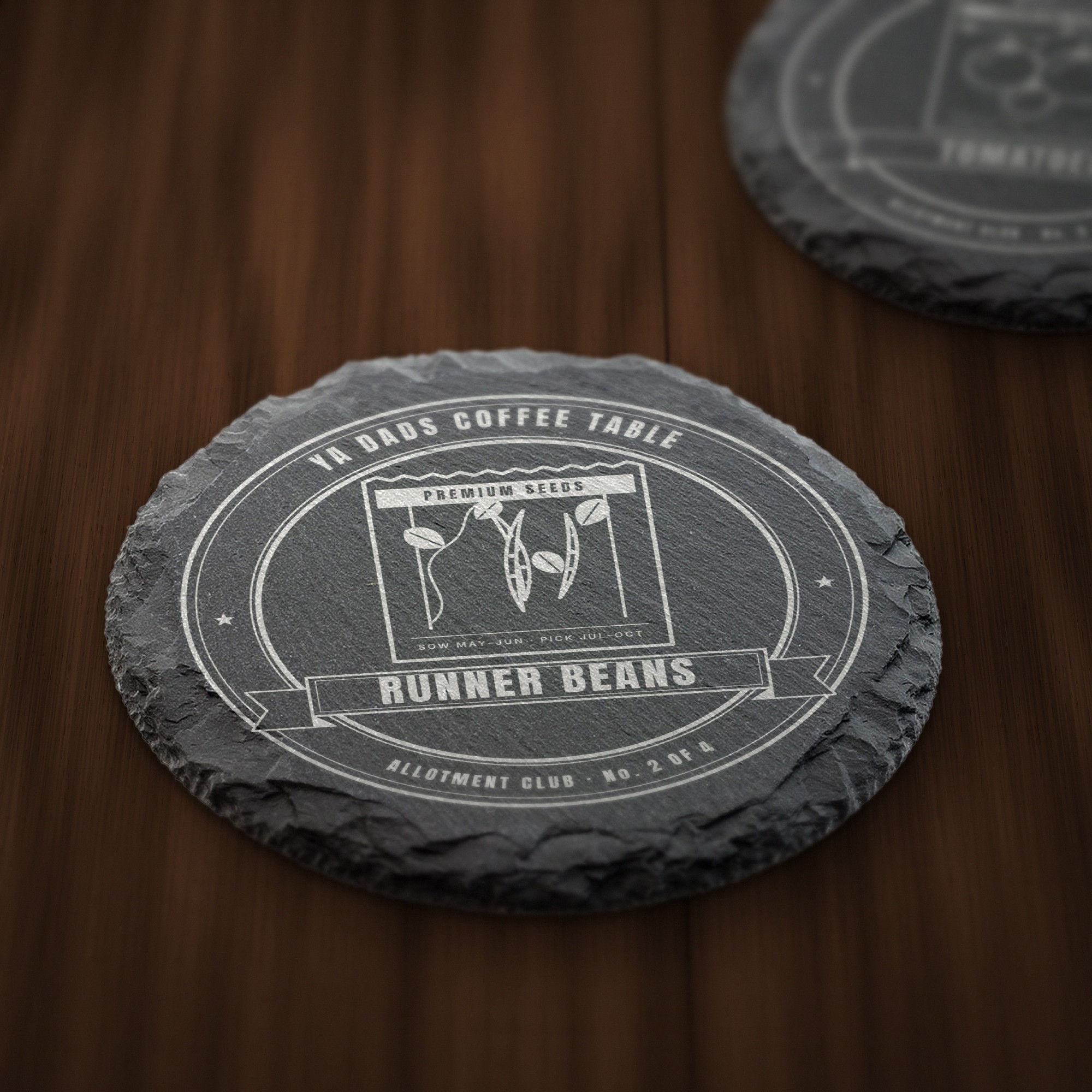 Allotment Club Coaster Set - Image 4