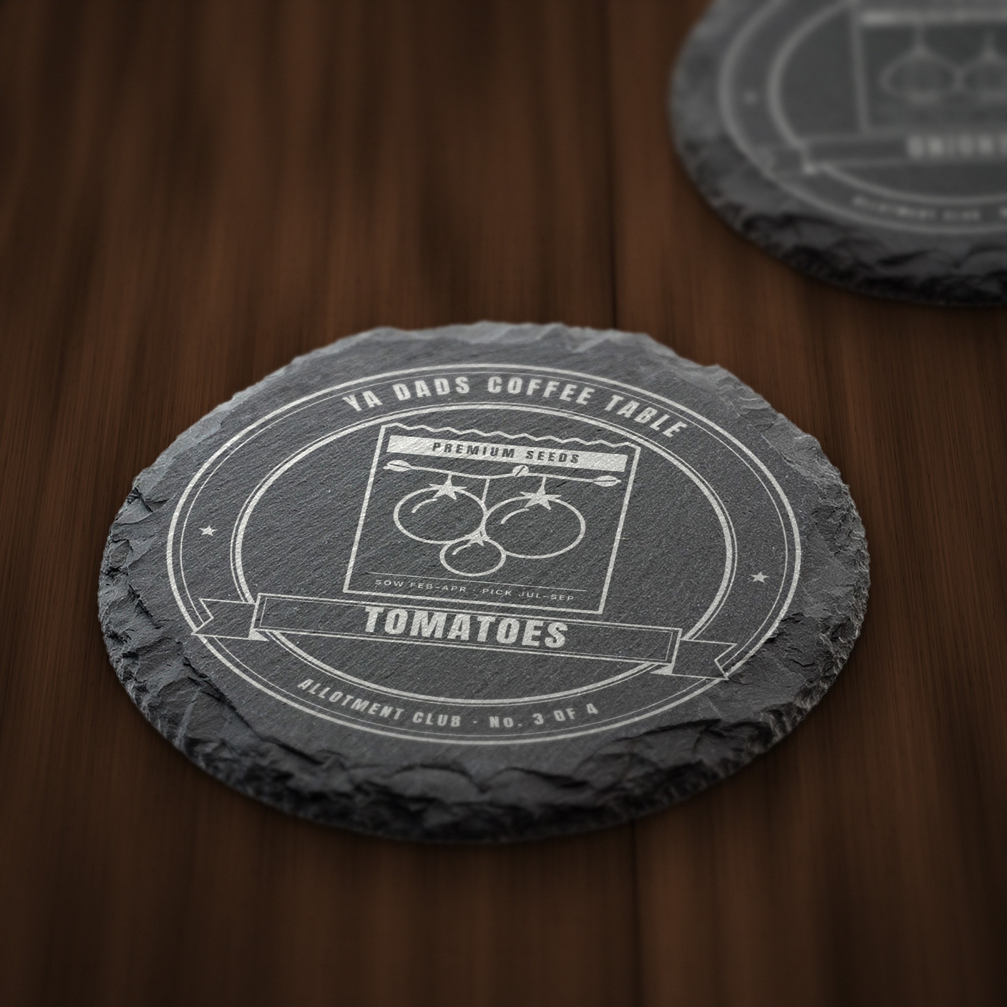 Allotment Club Coaster Set - Image 5