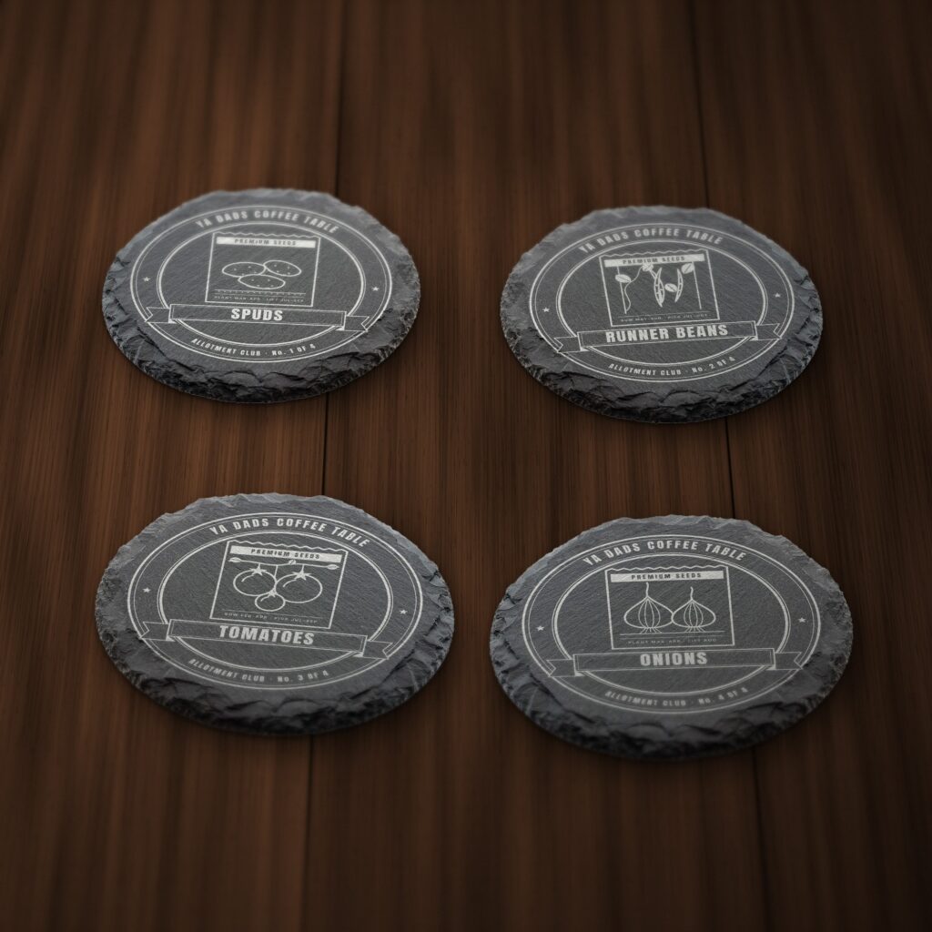 Allotment Club Coaster Set