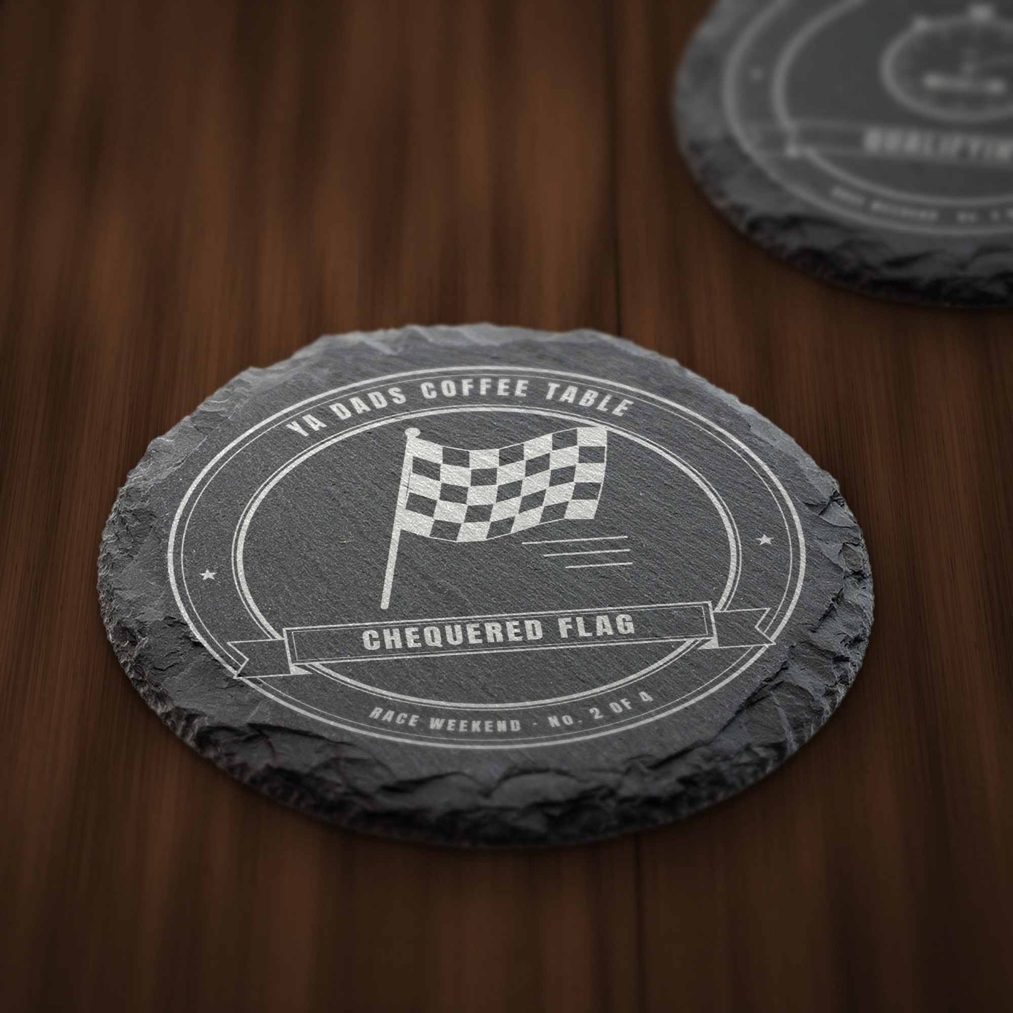 Race Weekend Coaster Set - Image 4