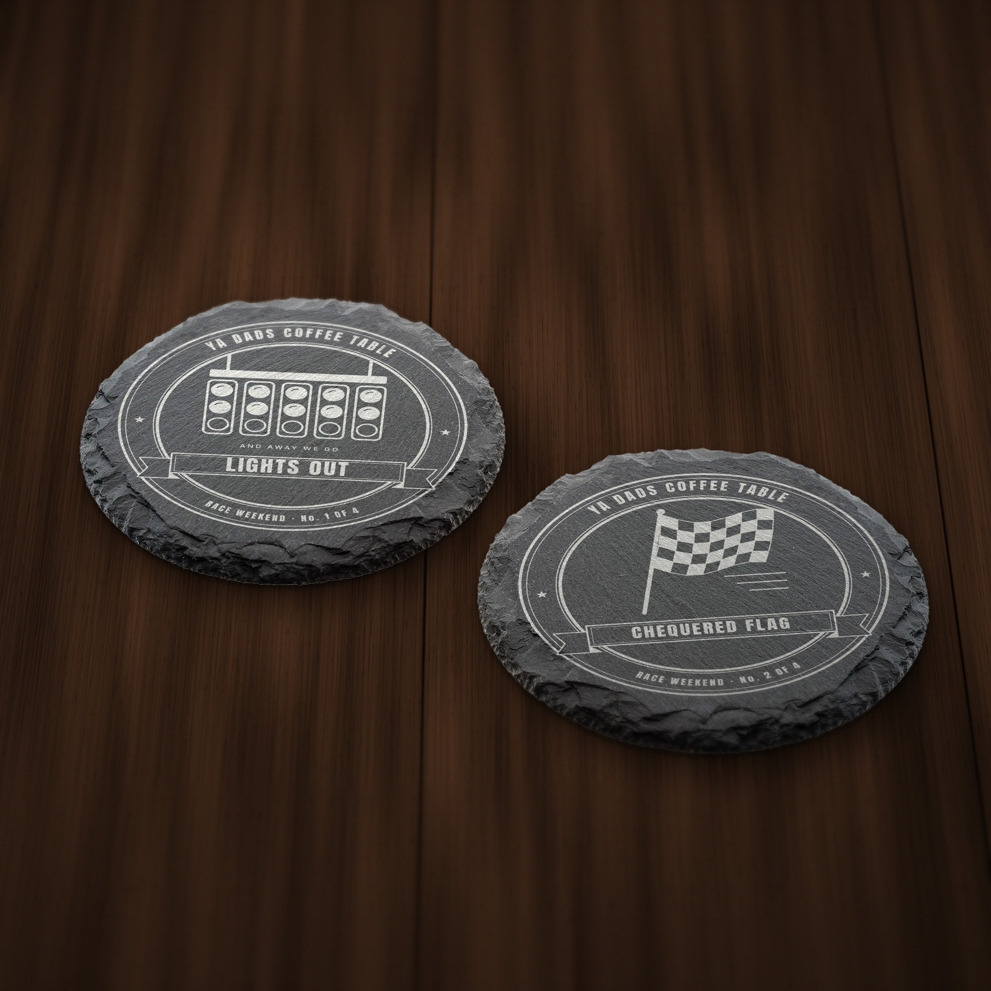 Race Weekend Coaster Set - Image 2