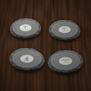 Record Shop Coaster Set